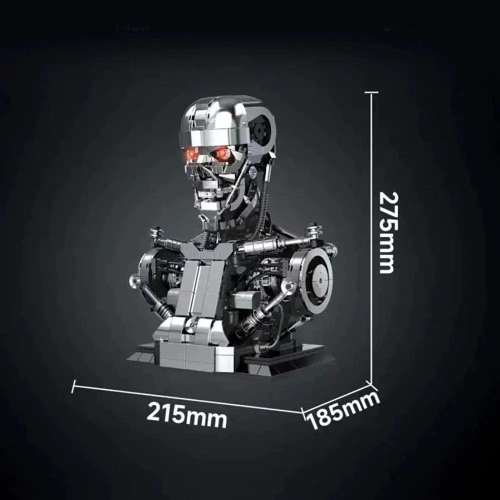  Mecha Skull T800 Bust Lego Compatible Display -  ToylandEU™