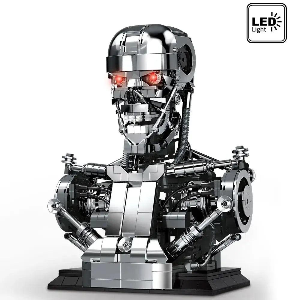  Mecha Skull T800 Bust Lego Compatible Display -  ToylandEU™