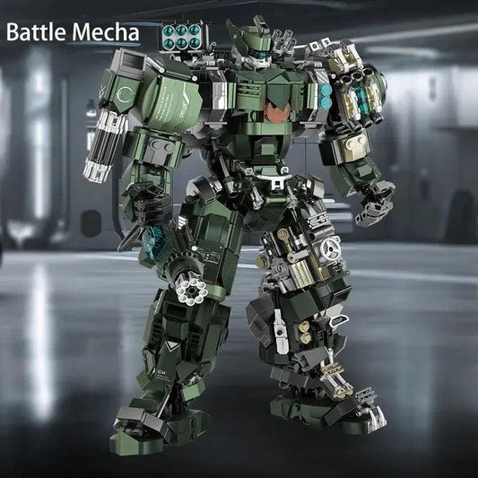  Mecha Warrior Building Blocks Set Large 1403 Pieces -  ToylandEU™