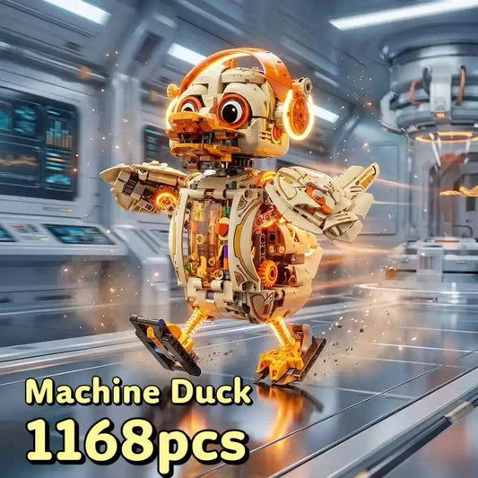  Mechanical Duck Robot Building Blocks Kit STEM Hands On -  ToylandEU™
