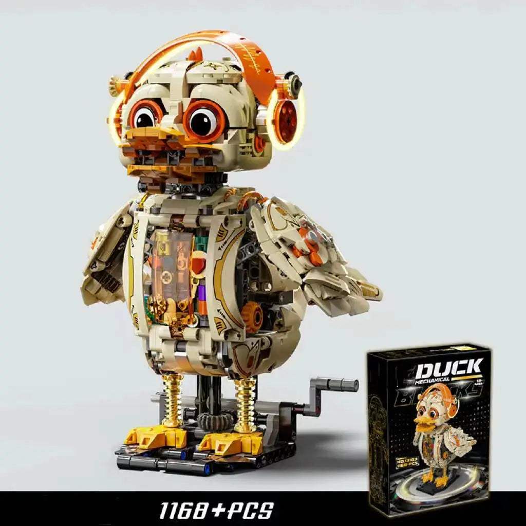  Mechanical Duck Robot Building Blocks Kit STEM Hands On -  ToylandEU™