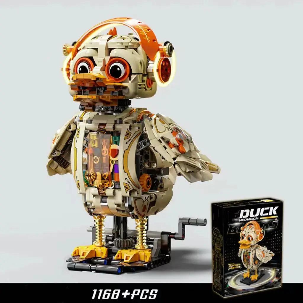  Mechanical Duck Robot Building Blocks Kit STEM Hands On -  ToylandEU™