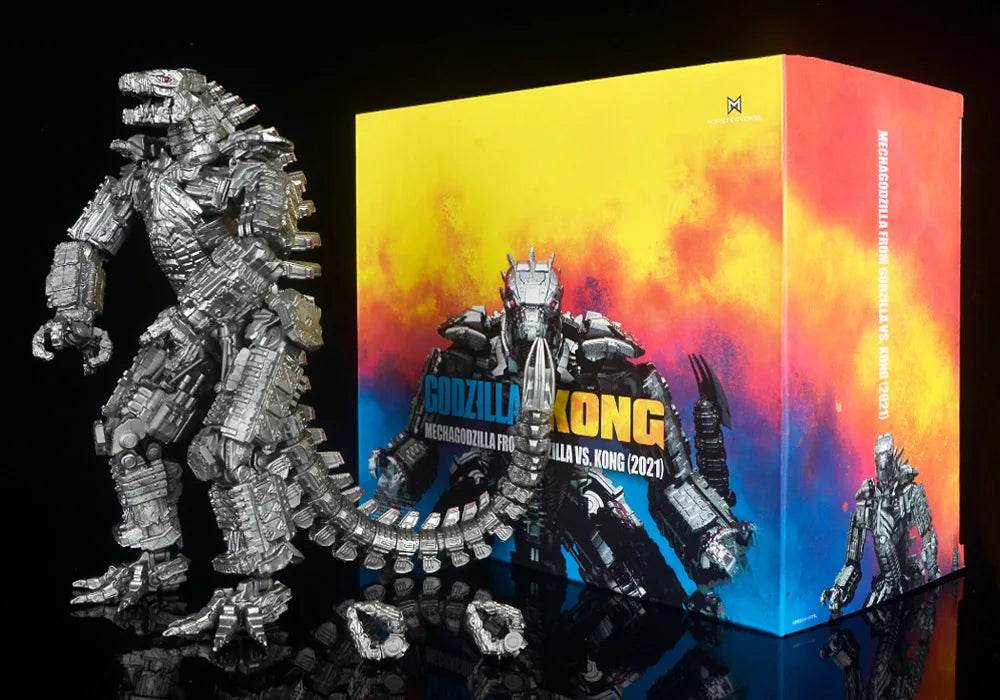 Mechanical Godzilla Figure Movie Edition Dinosaur King of The Monster PVC Statue Model Figurine Toy Gift - ToylandEU