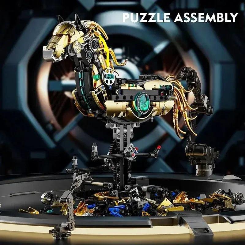  Mechanical Horse Building Blocks Kit STEM Education -  ToylandEU™