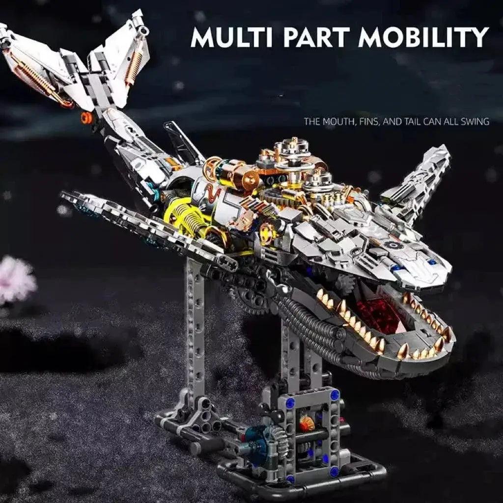  Mechanical Whale Building Blocks Lego Compatible Decor -  ToylandEU™
