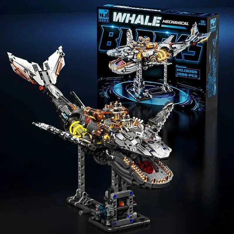  Mechanical Whale Building Blocks Lego Compatible Decor -  ToylandEU™