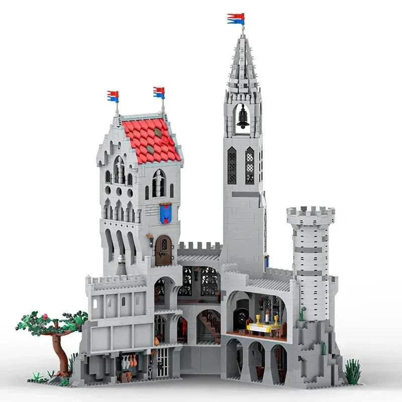 Medieval Castle 3999 Pieces Building Kit Lego Compatible - ToylandEU