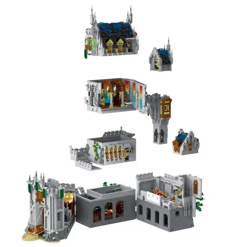 Medieval Castle Building Blocks Set Compatible With Lego - ToylandEU