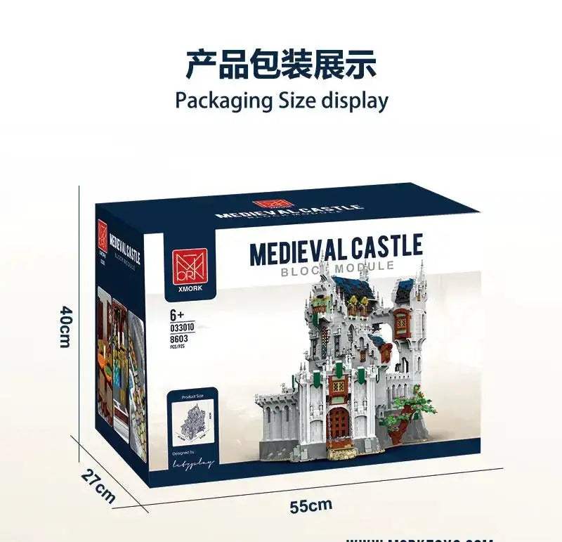 Medieval Castle Building Blocks Set Compatible With Lego - ToylandEU