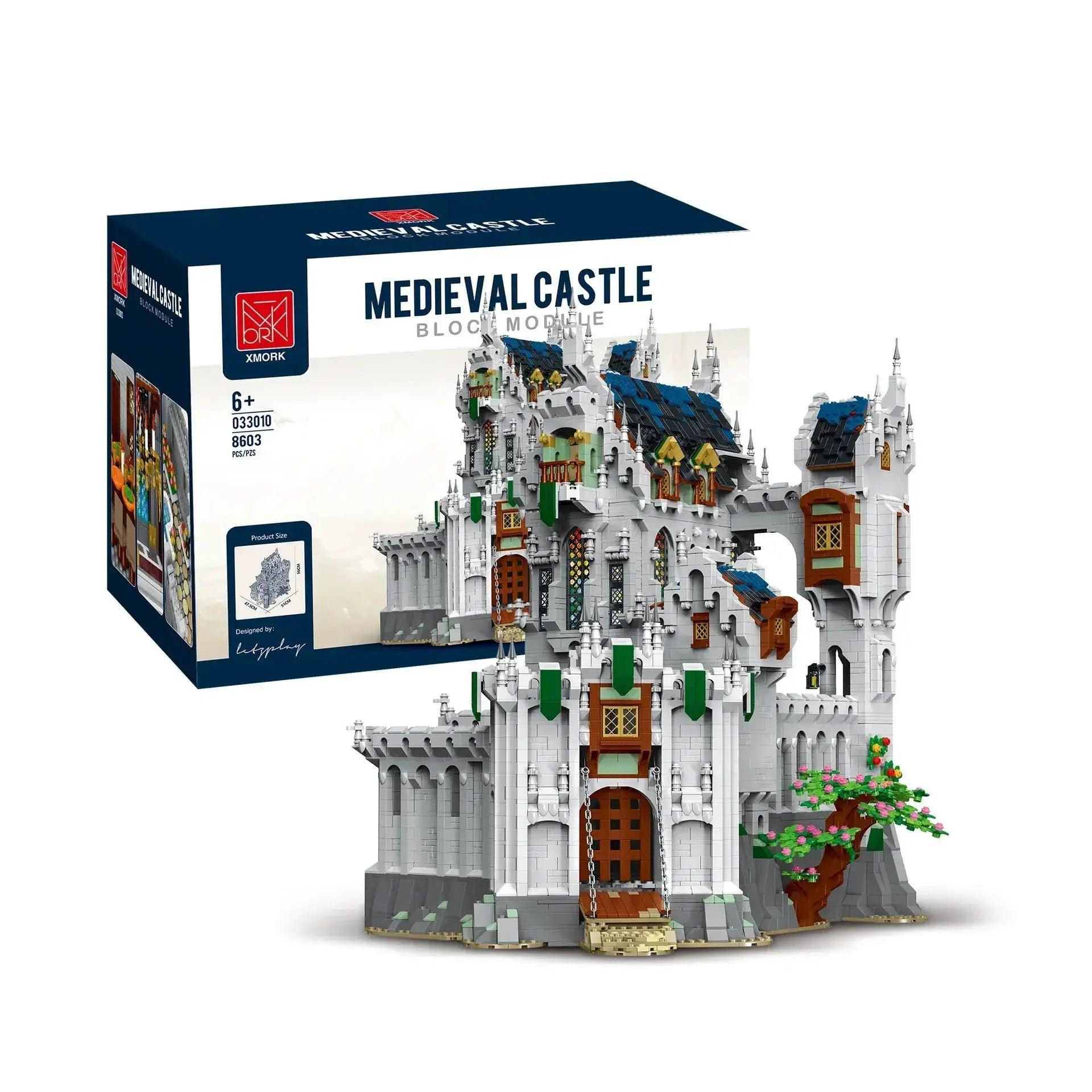  Medieval Castle Building Blocks Set Safe Lego Compatible -  ToylandEU™