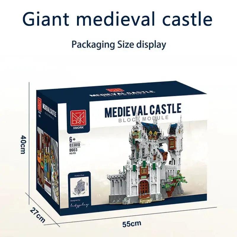  Medieval Castle Building Blocks Set Safe Lego Compatible -  ToylandEU™