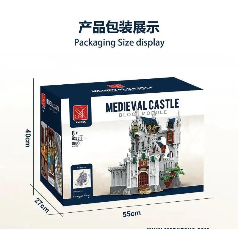  Medieval Castle Building Blocks Set Safe Lego Compatible -  ToylandEU™