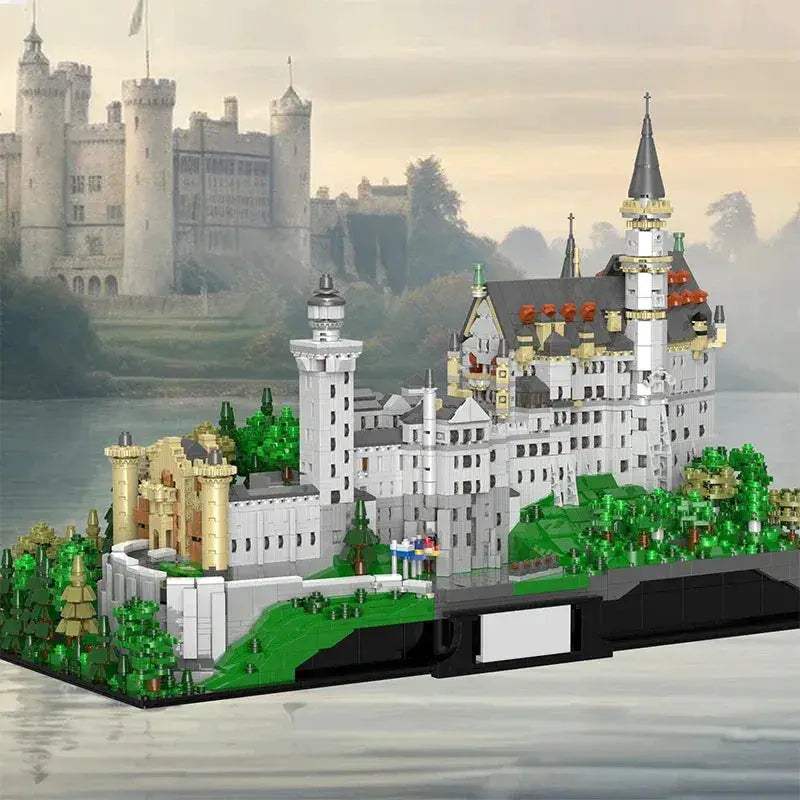 Medieval Castle Building Set Lego Compatible 7437 Pieces - ToylandEU