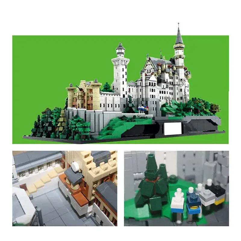 Medieval Castle Building Set Lego Compatible 7437 Pieces - ToylandEU