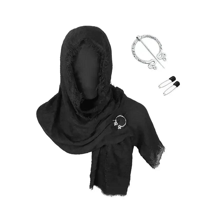  Medieval Cloak Cape With Viking Brooch For Halloween -  ToylandEU™