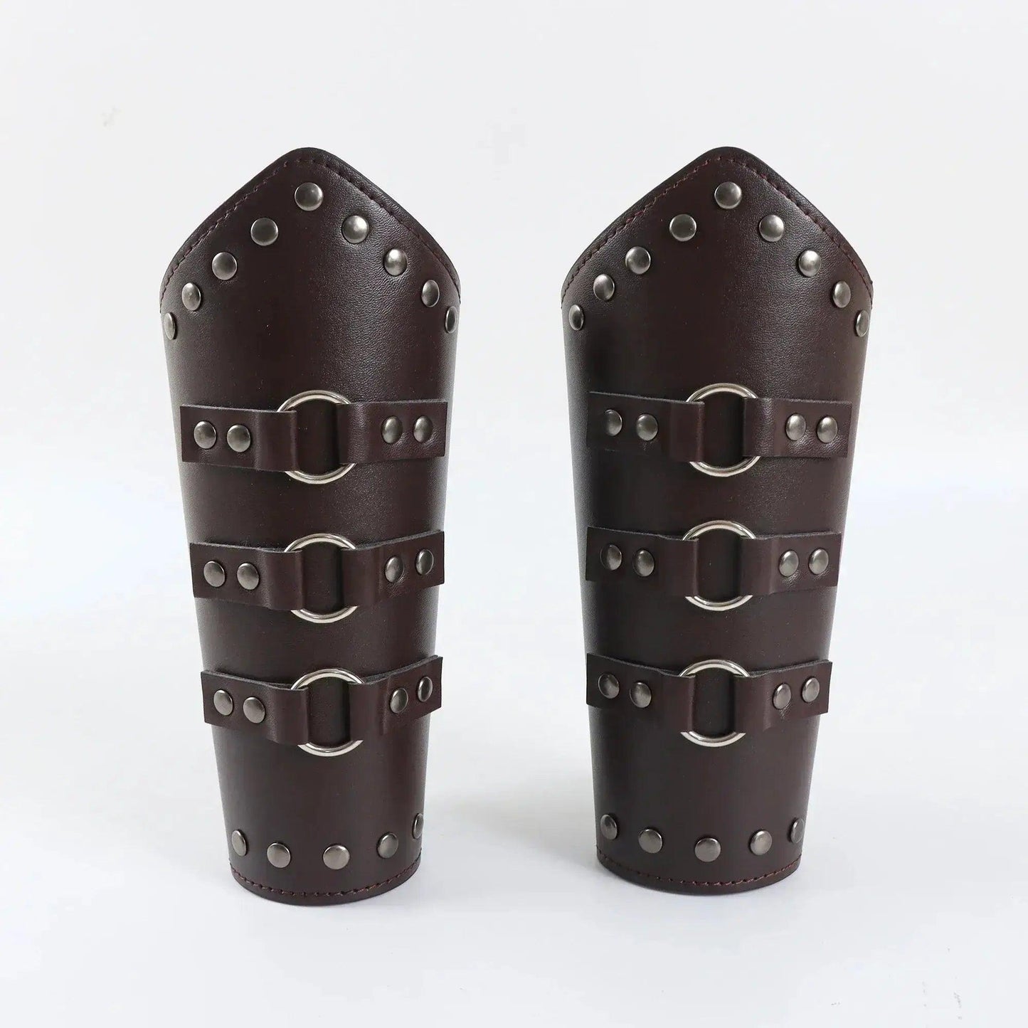  Medieval Cosplay Leather Arm Bracers Lace Up Fit -  ToylandEU™