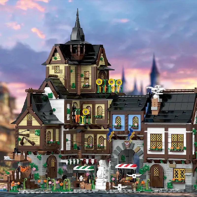  Medieval European Town Building Blocks Lego Compatible -  ToylandEU™