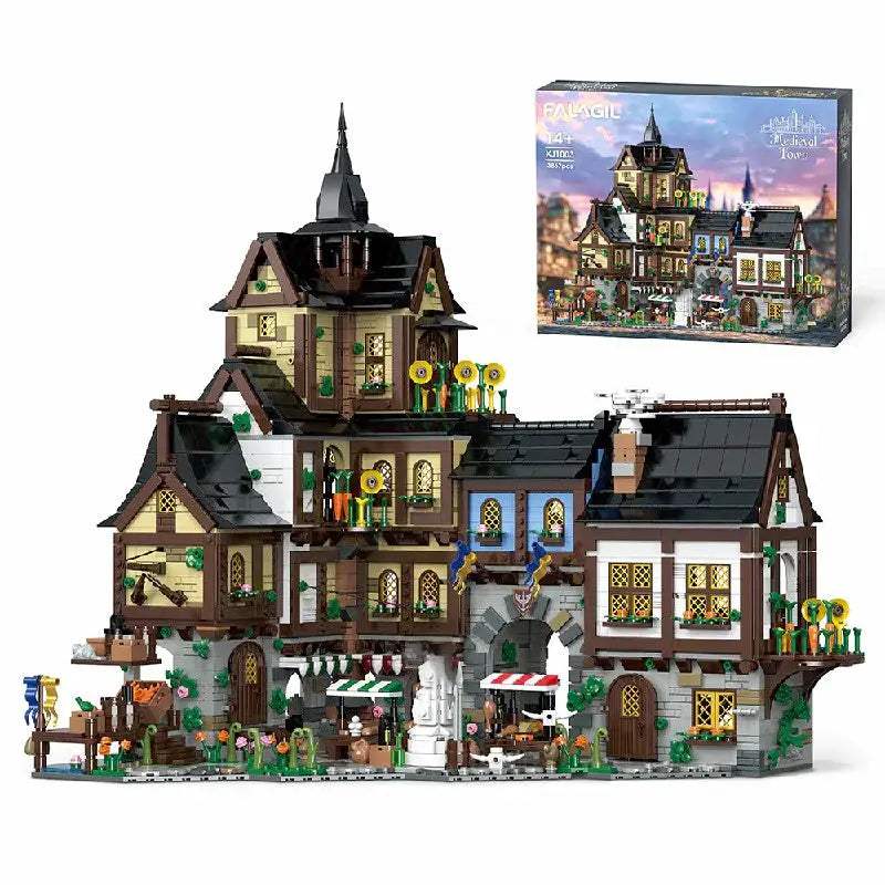  Medieval European Town Building Blocks Lego Compatible -  ToylandEU™