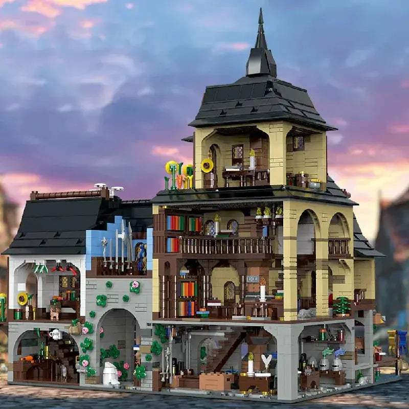  Medieval European Town Building Blocks Lego Compatible -  ToylandEU™