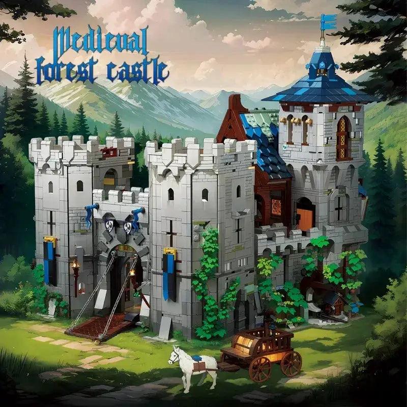 Medieval Forest Castle Building Blocks Set For Kids -  ToylandEU™