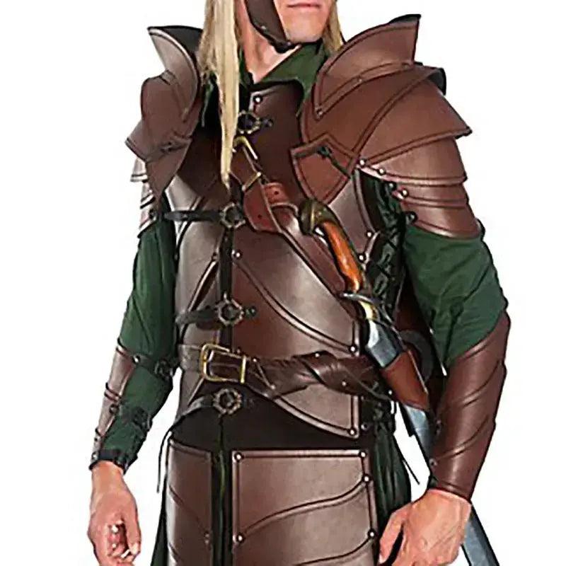  Medieval Knight Armor PU Leather Pauldrons Unisex -  ToylandEU™