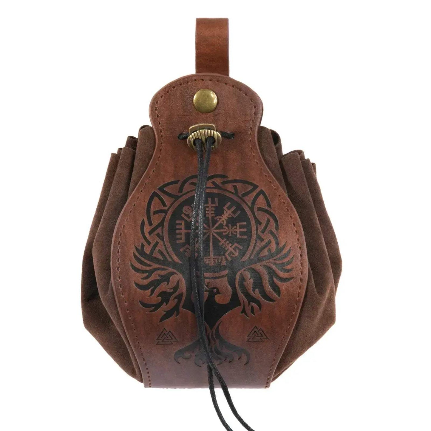 Medieval Money Pouch Belt Bag for Viking Costume Drawstring - ToylandEU
