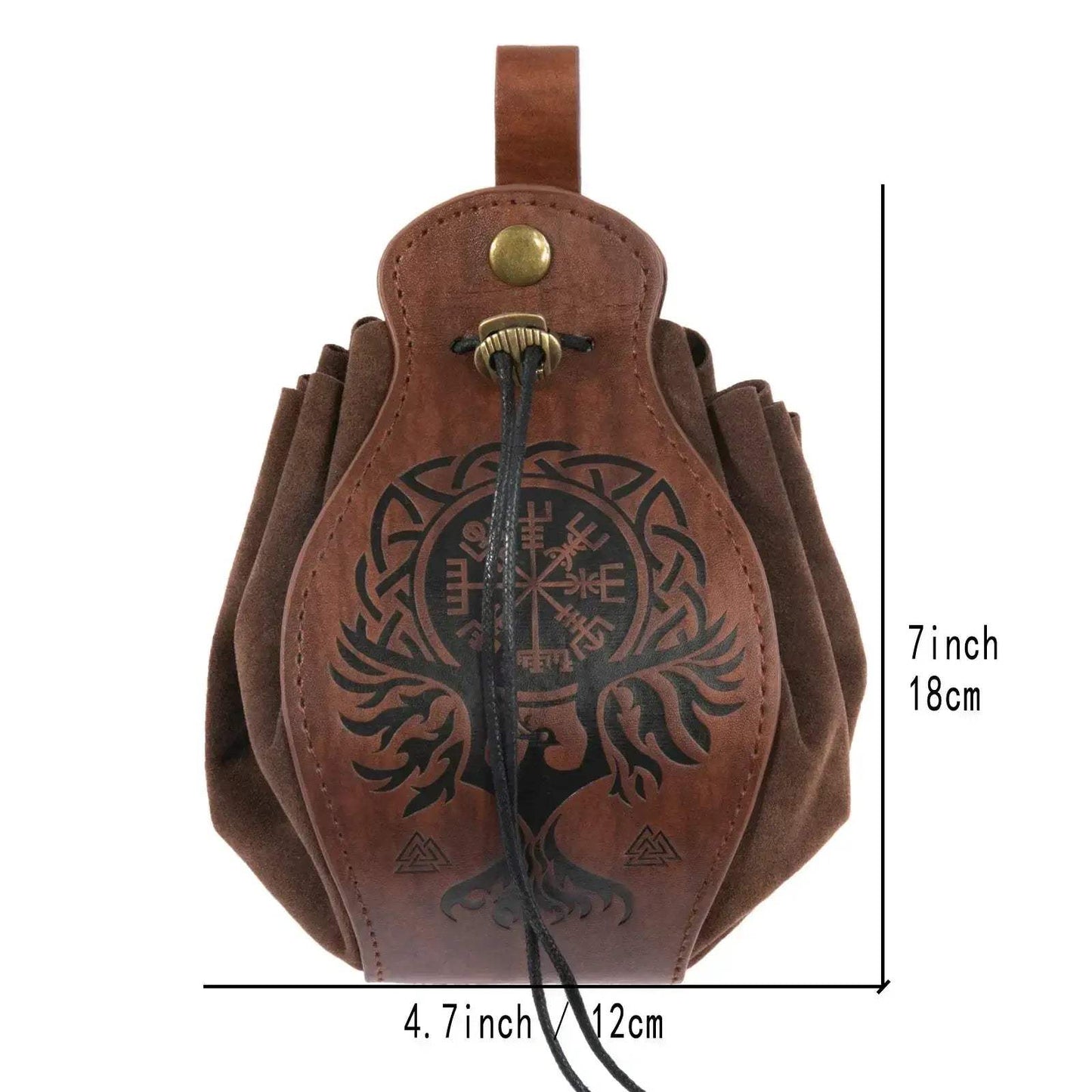 Medieval Money Pouch Belt Bag for Viking Costume Drawstring - ToylandEU