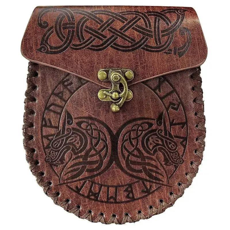 Medieval Money Pouch Belt Bag for Viking Costume Drawstring - ToylandEU