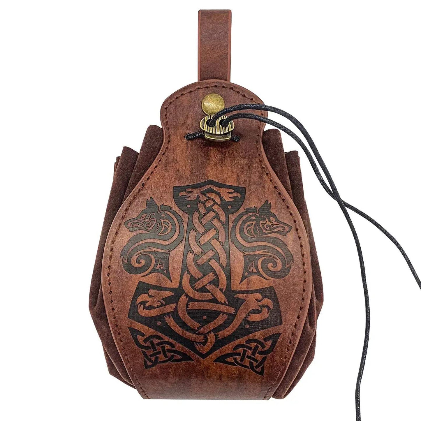 Medieval Money Pouch Belt Bag for Viking Costume Drawstring - ToylandEU