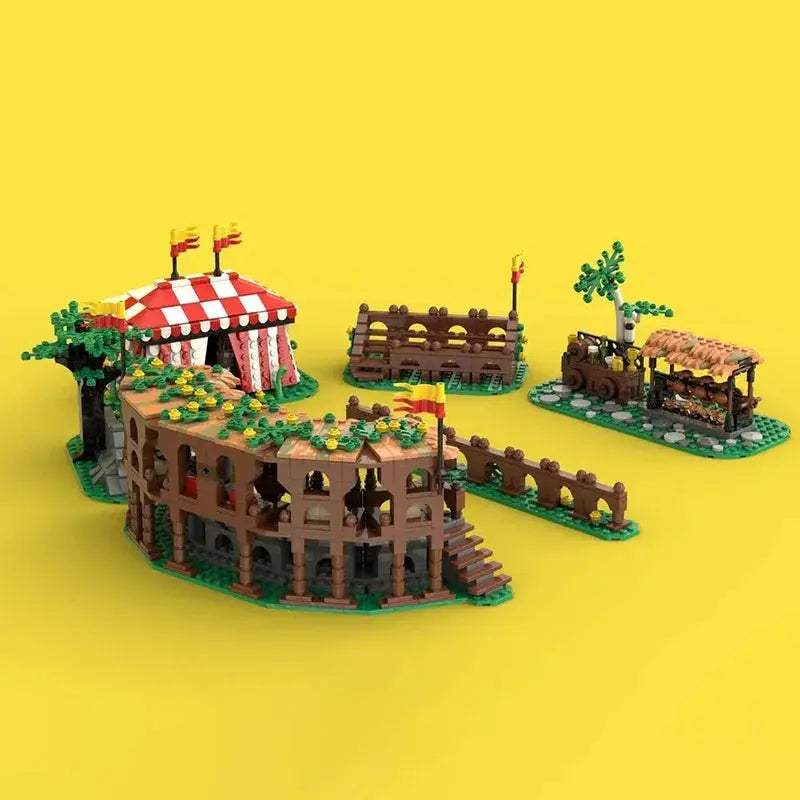  Medieval Street View LEGO MOC 1882 Knight Tournament -  ToylandEU™