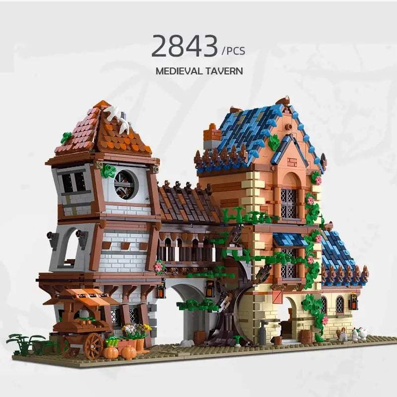  Medieval Tavern Lego Compatible Building Blocks Set -  ToylandEU™