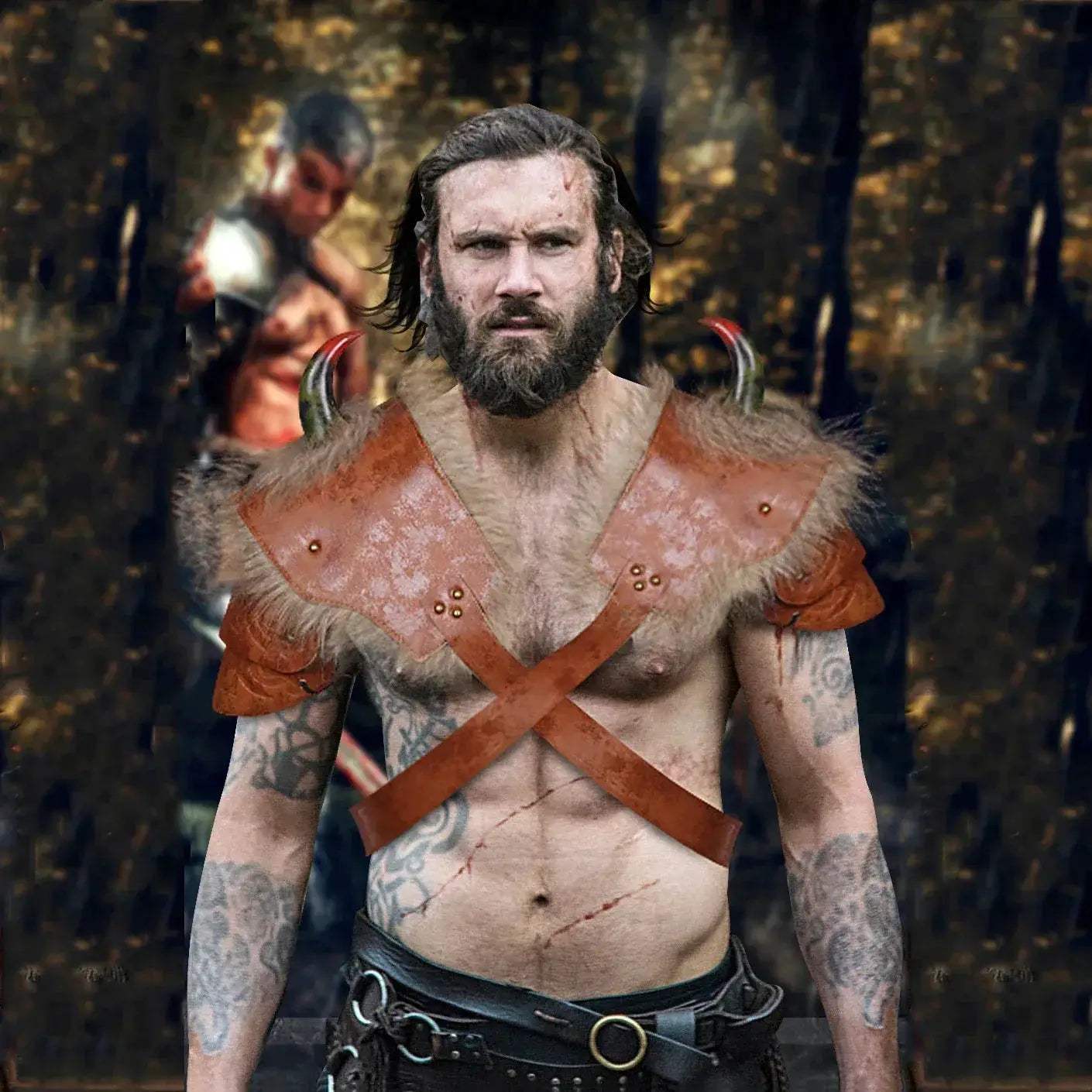 Medieval Warriors Armor for Men Costume with Authentic Look Cosplay - ToylandEU
