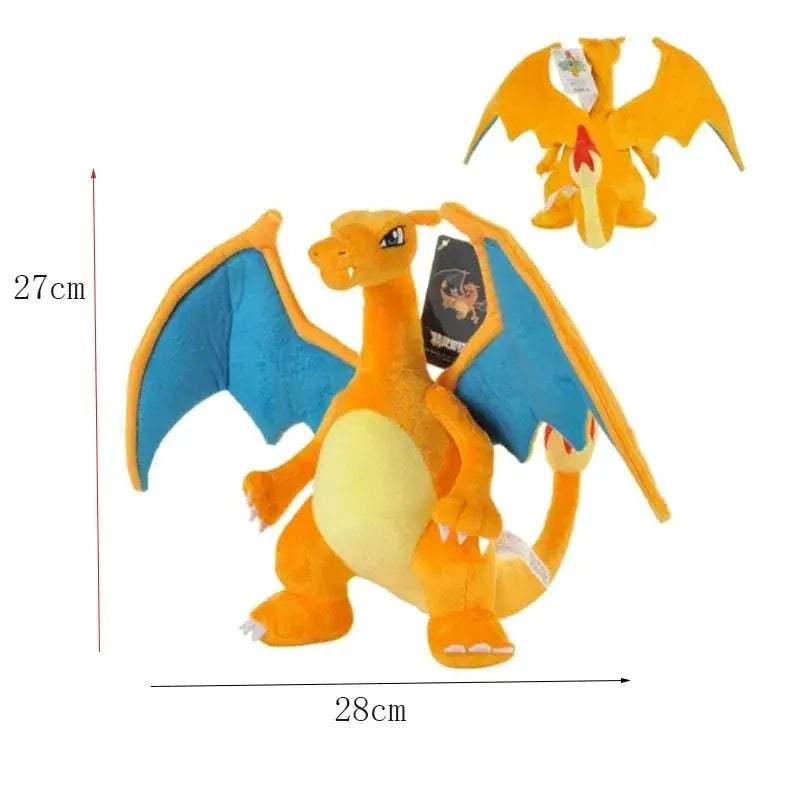 Mega Charizard X Y Plush Toy Soft Kawaii Anime Figure - ToylandEU