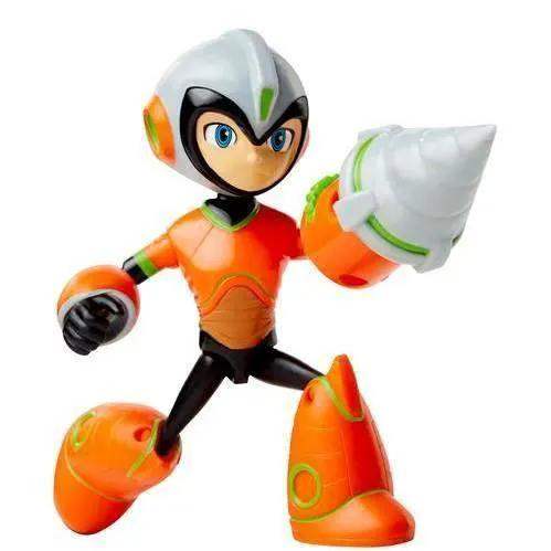 Mega Man Deluxe 7 Inch Action Figure With Spinning Drill - ToylandEU
