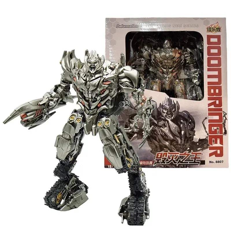 Megatron Action Figure, Transformers Tank Transformation Galvatron Anime Figurines Decepticon - ToylandEU