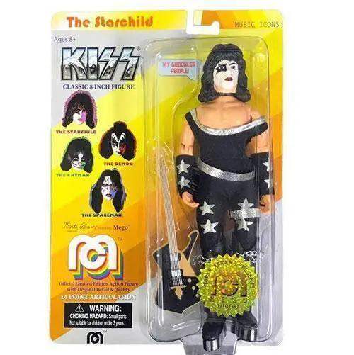 KISS Paul Stanley 8 Inch Action Figure With Detailed Sculpt - ToylandEU