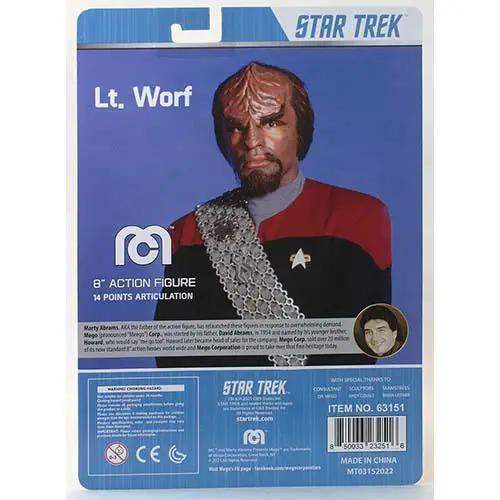Mego 8 inch Action Figure Star Trek - Select Figure(s) - ToylandEU