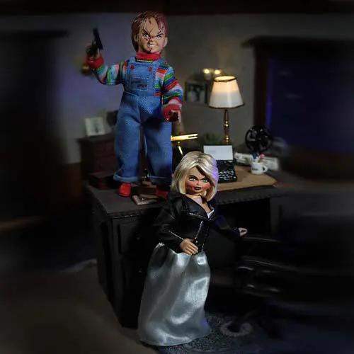 Mego Action Figures 8 Inch Chucky Bride 2 Pack Licensed - ToylandEU