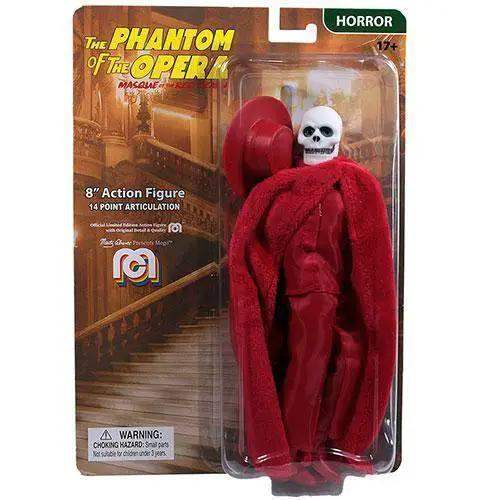 Mego 8 Inch Phantom Action Figure Opera Official Collectible - ToylandEU