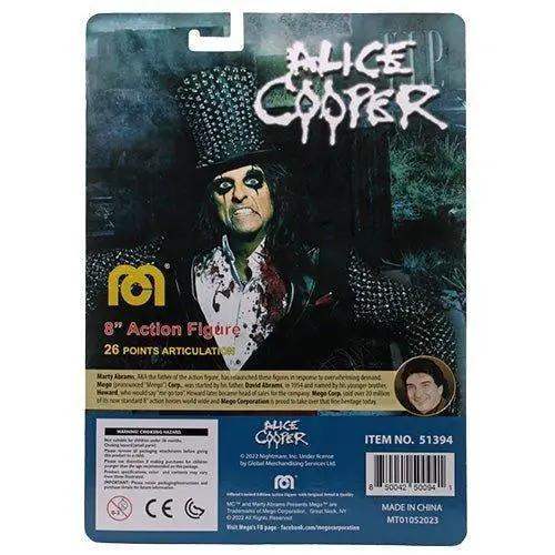 Alice Cooper 8-Inch Action Figure With 26 Points Of Articulation - ToylandEU