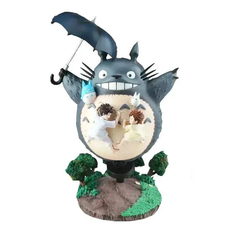 Mei and Satsuki Totoro Figures Studio Ghibli Collectible - ToylandEU