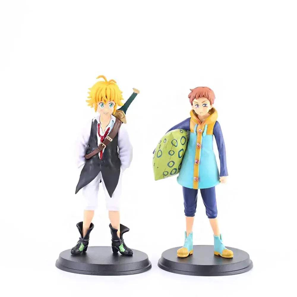 Meliodas and King Anime Figurines, The Seven Deadly Sins Action Figures PVC 16 CM - ToylandEU