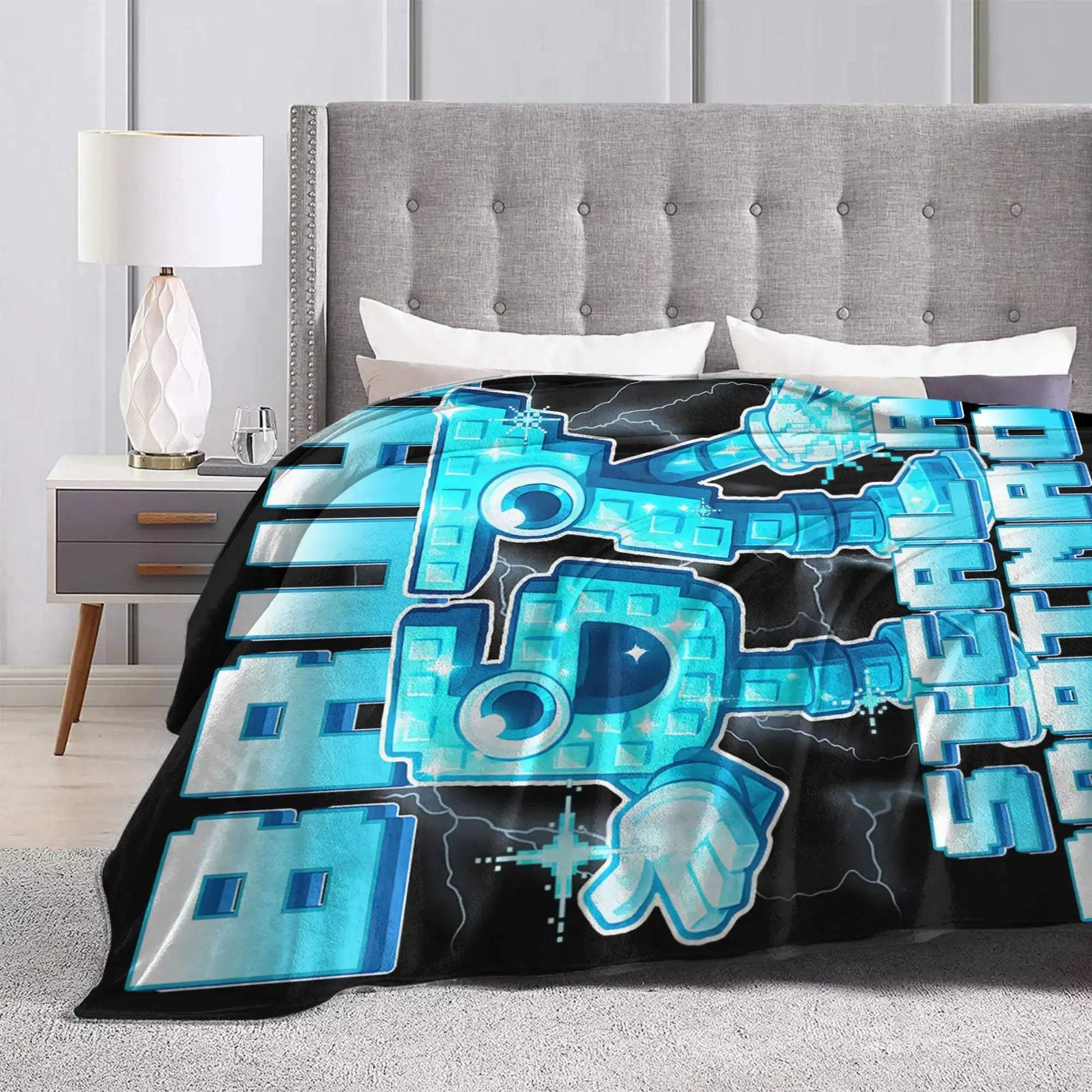 Meme Blanket Soft Plush Throw With Cartoon Design Cozy - ToylandEU