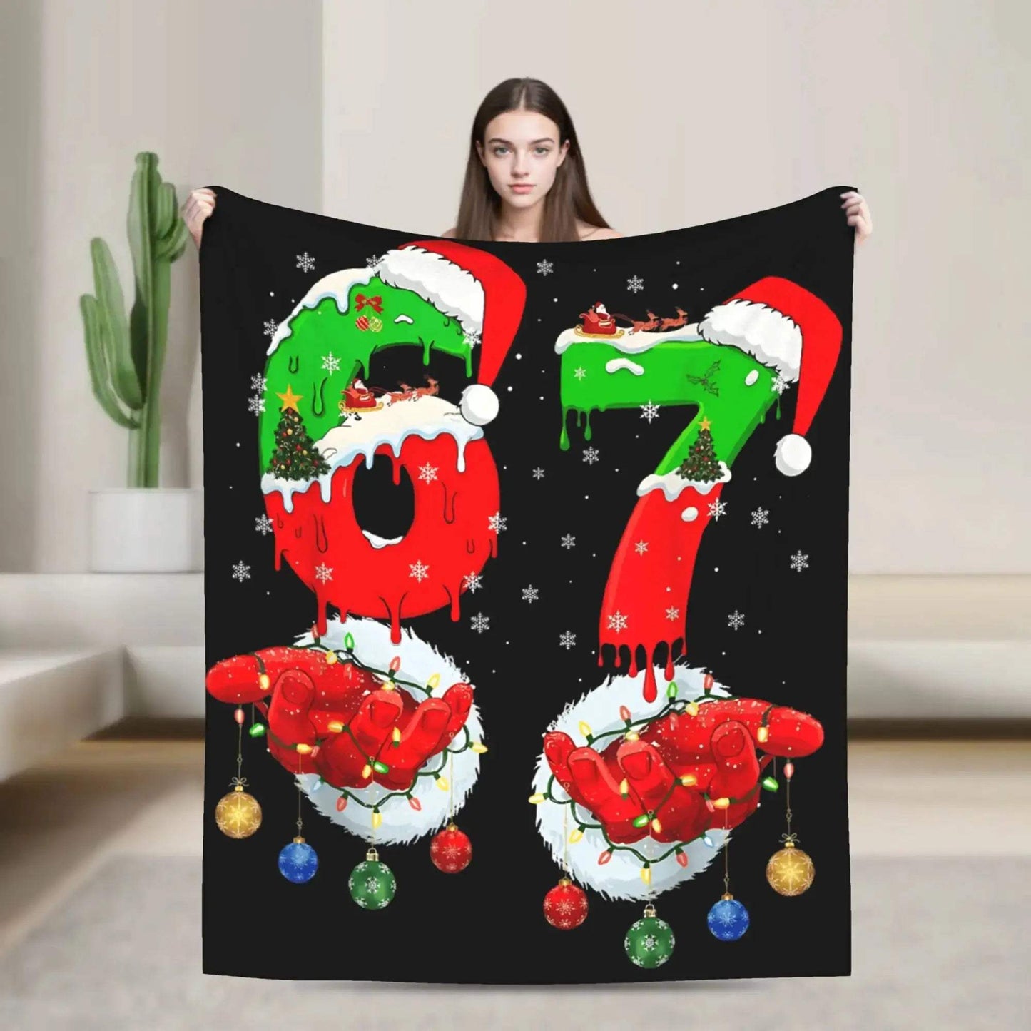 Meme Blanket Soft Plush Throw With Cartoon Design Cozy - ToylandEU