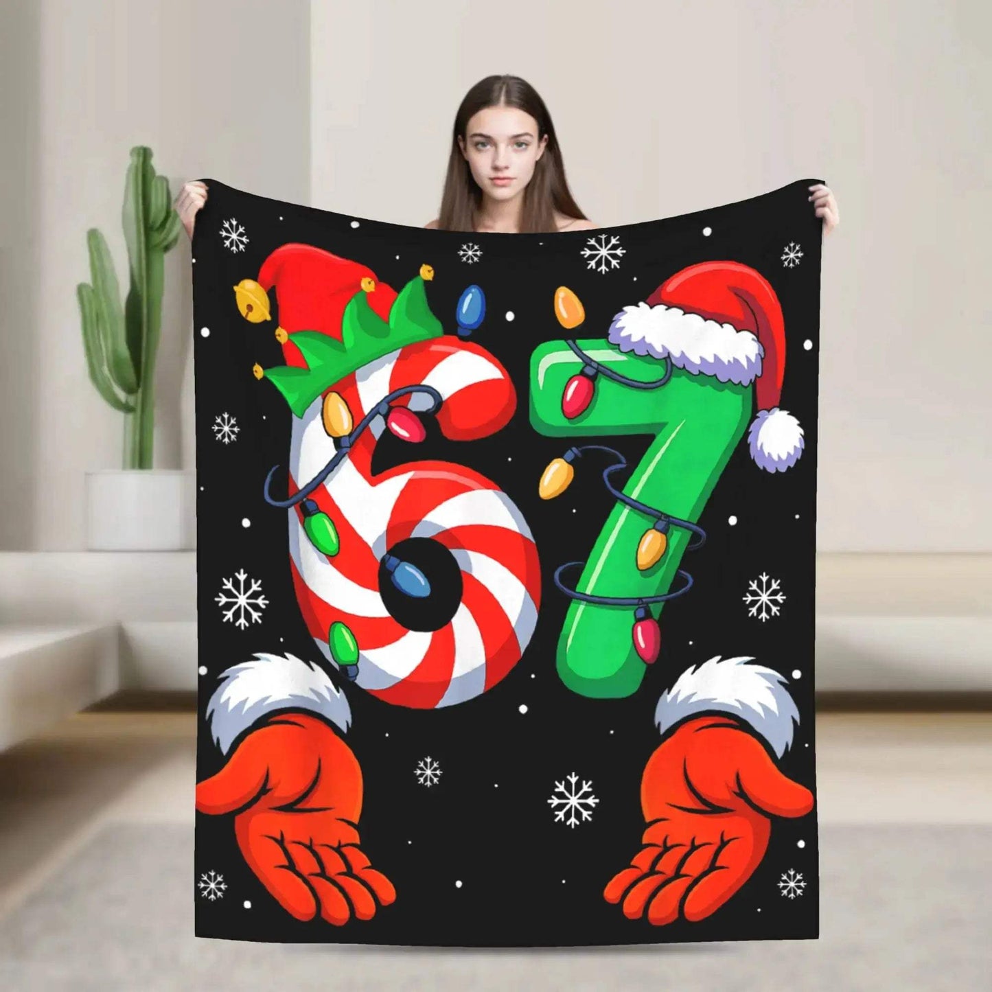 Meme Blanket Soft Plush Throw With Cartoon Design Cozy - ToylandEU