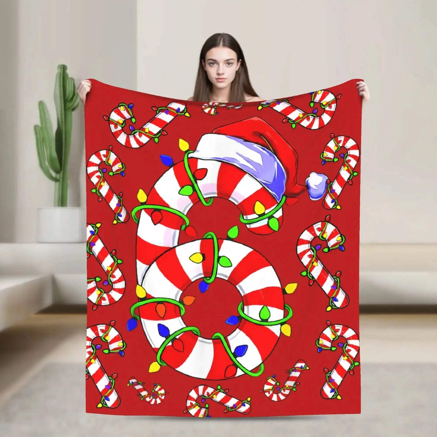 Meme Blanket Soft Plush Throw With Cartoon Design Cozy - ToylandEU