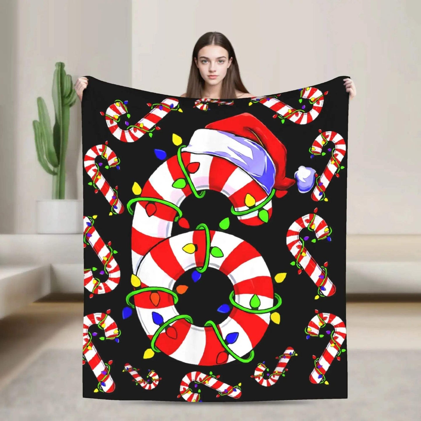 Meme Blanket Soft Plush Throw With Cartoon Design Cozy - ToylandEU