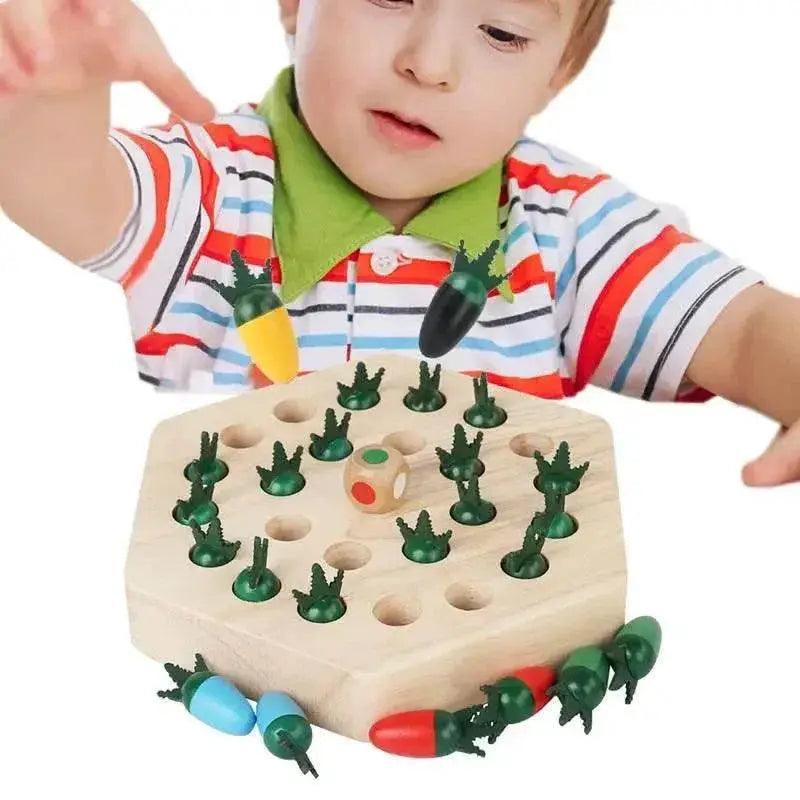  Montessori Memory Chess Game For Preschoolers Wooden Educational Toy For Memory And Concentration -  ToylandEU™