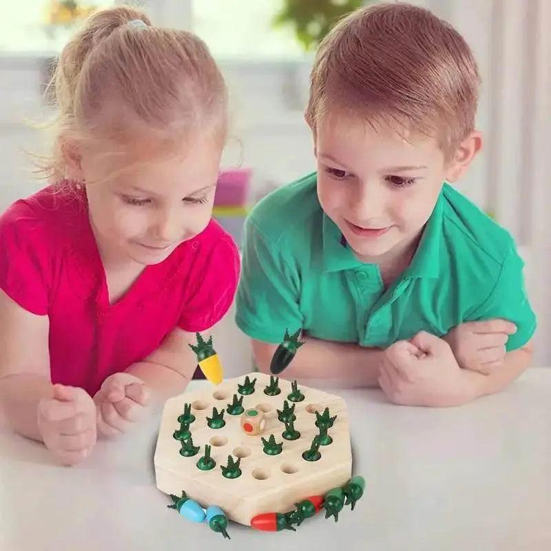  Montessori Memory Chess Game For Preschoolers Wooden Educational Toy For Memory And Concentration -  ToylandEU™