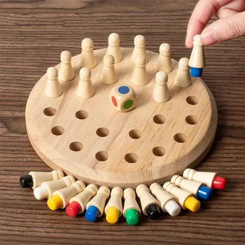  Wooden Memory Match Game For Kids Boosts Cognition -  ToylandEU™